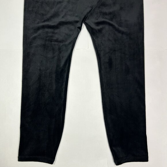 J.Jill Pure Jill Women Pull On Cropped Pants Black Velour Stretch Mid Rise Sz PM - Picture 8 of 11